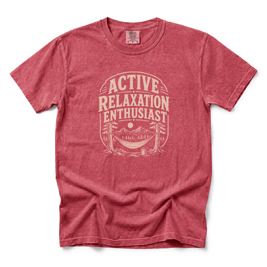 Active Relaxation Enthusiast T-Shirt