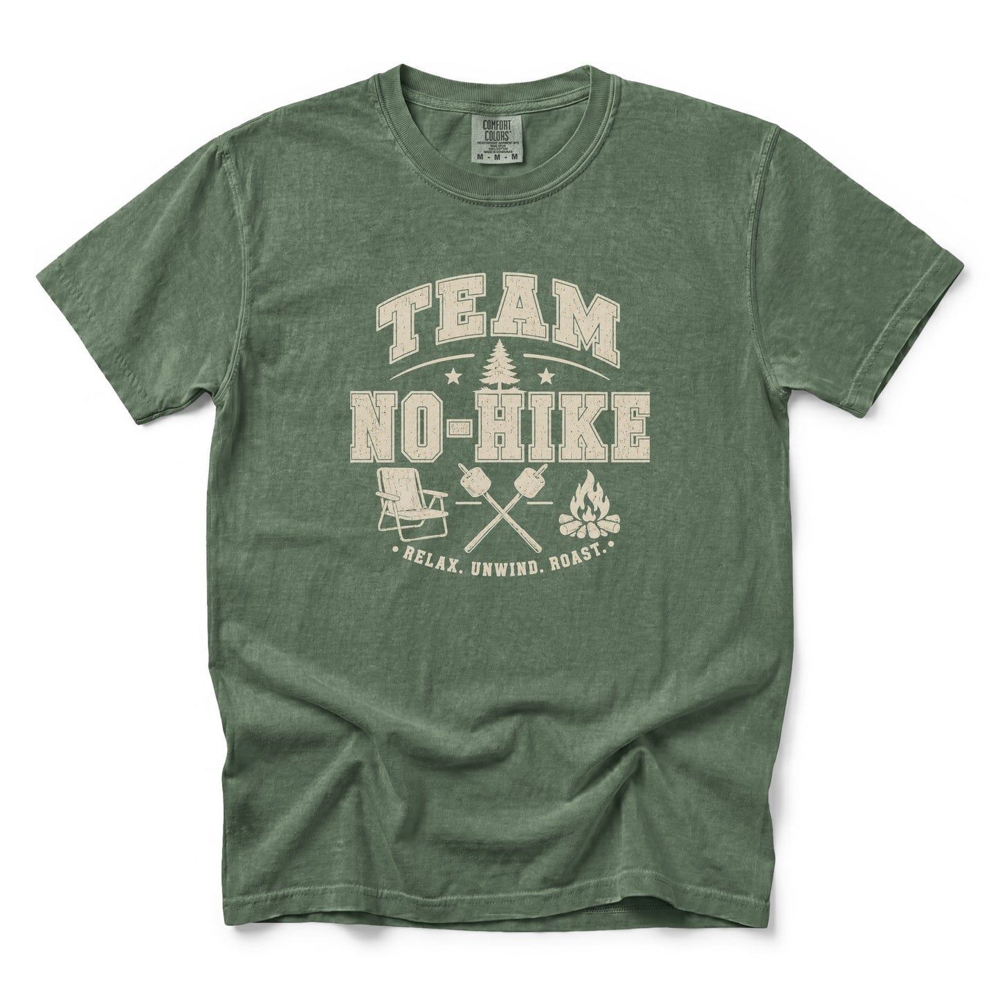 Team No-Hike Relax Unwind Roast T-Shirt